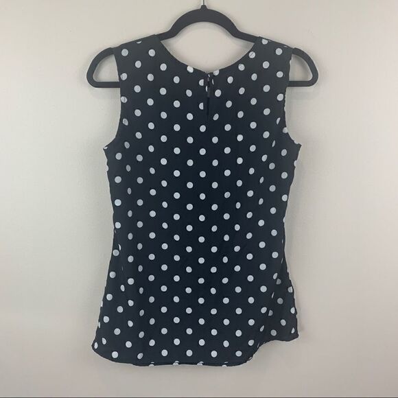 SALE❤️Merona small sleeveless polka dot blouse (J1) - Picture 5 of 8